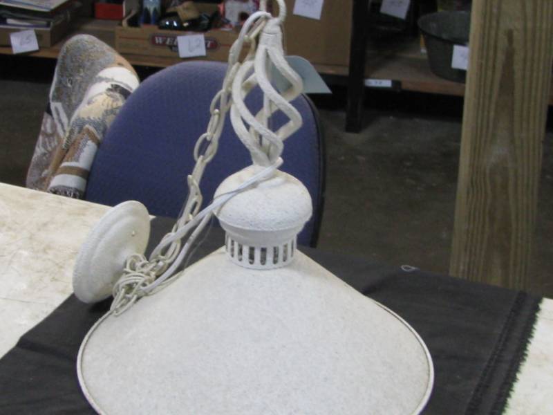 lot 38 image: Hanging Light Fixture
