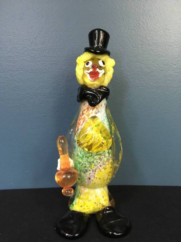 lot 64 image: Murano Glass Clown