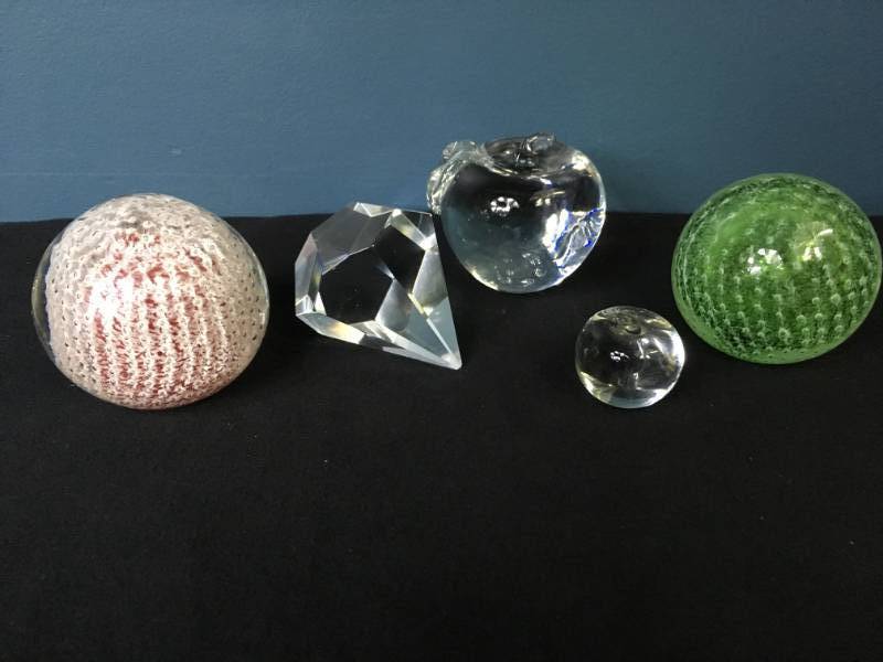 lot 124 image: Paper Weights