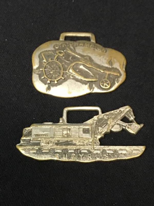 lot 154 image: Vintage Watch Fobs