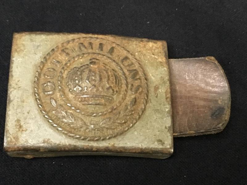lot 157 image: German Military Belt Buckle
