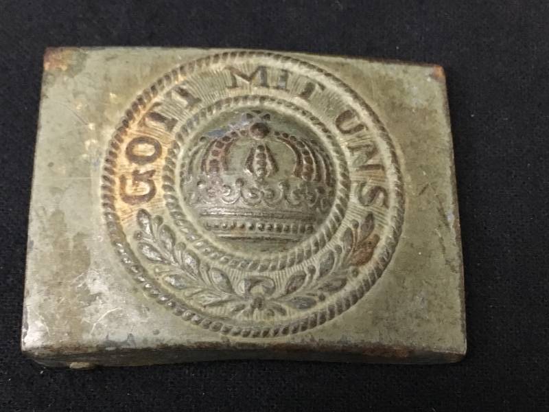 lot 158 image: German Military Belt Buckle