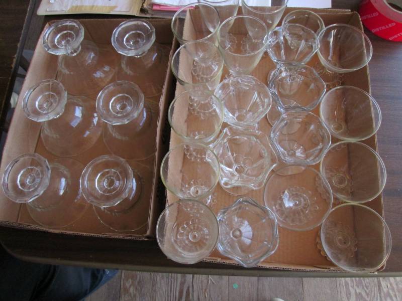 lot 4 image: Antique sherbet and other cups...
