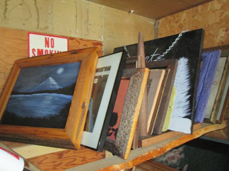 lot 65 image: Framed art...