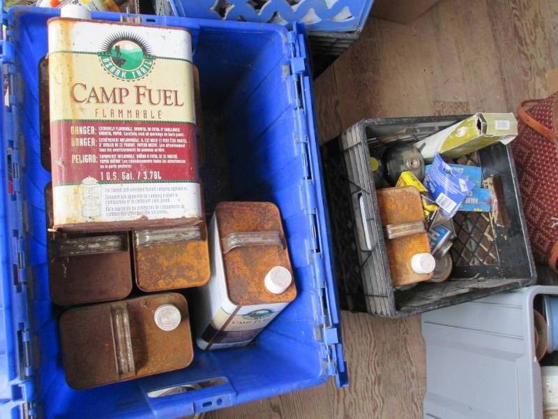 lot 84 image: Lot of camping fuel...
