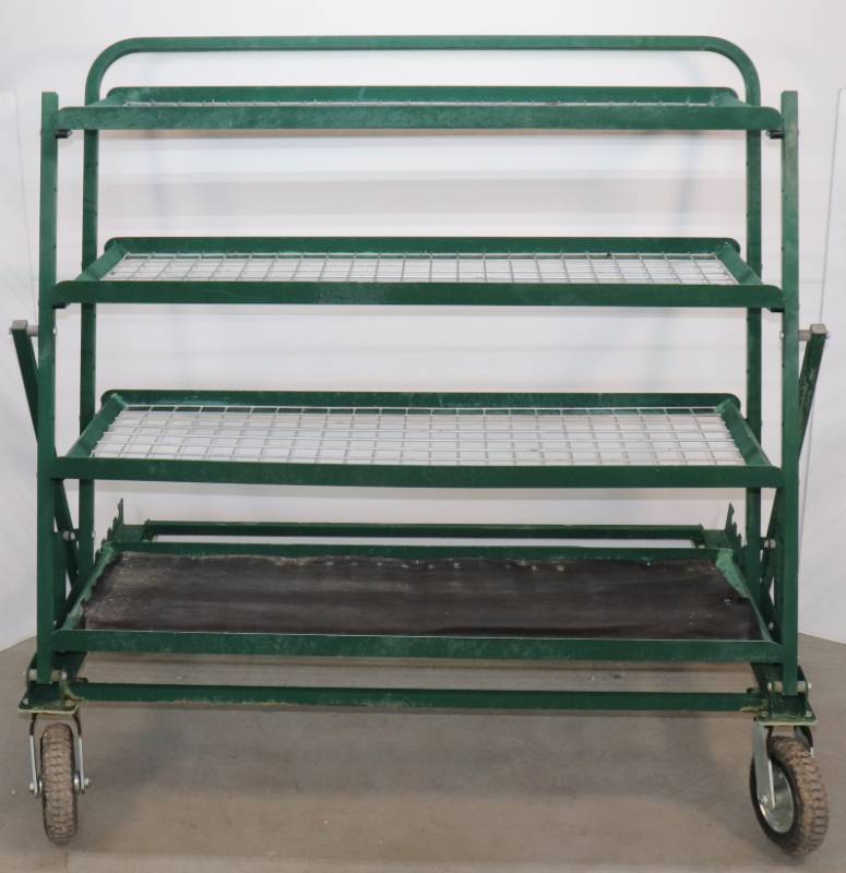 Adjustable Rolling Display Rack