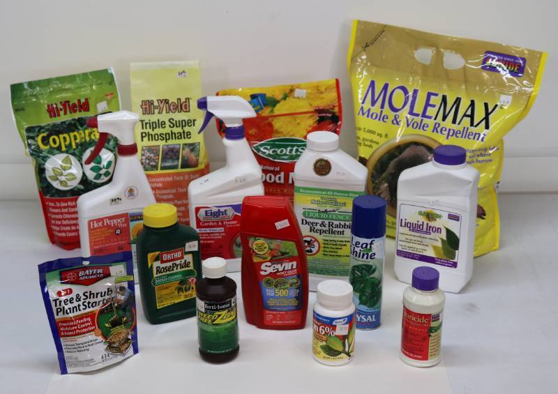 Large Variety of LawnGarden Chemicals
