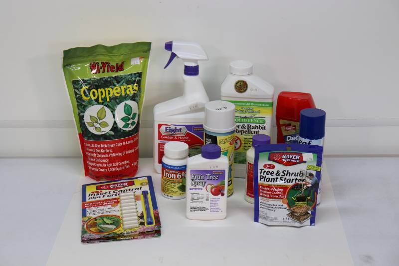 Variety Pack of LawnGarden Chemicals