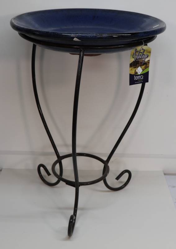Ceramic Bird Bath