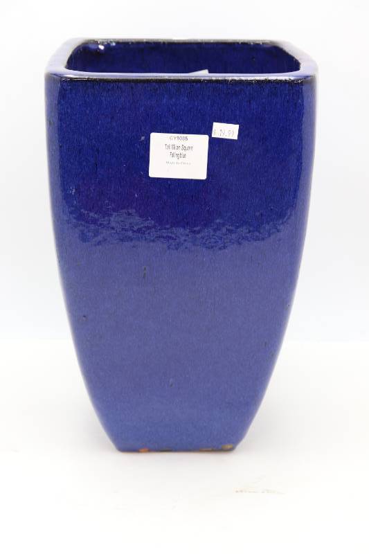 Royal Blue Ceramic Planter