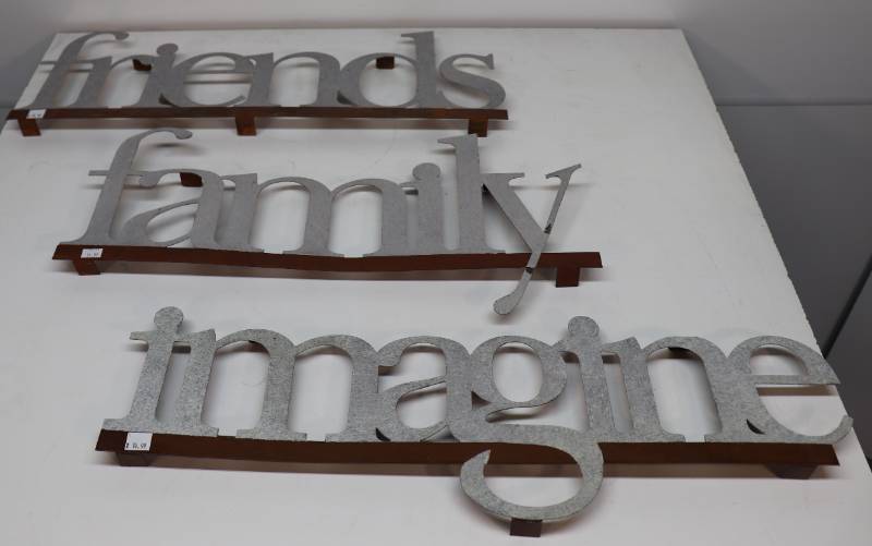 Friends, Family, Imagine Wall Art