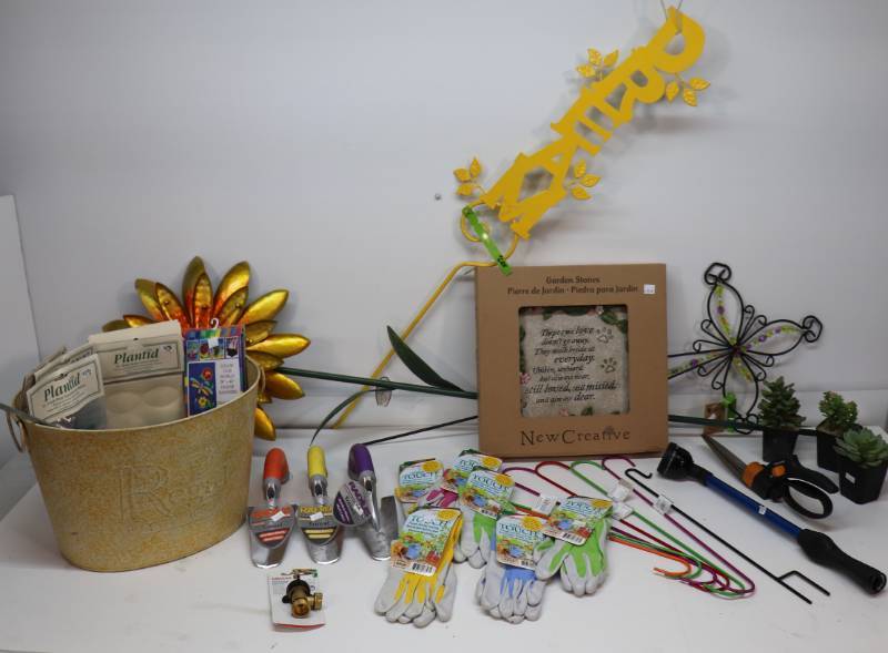 Yard Decorations, Garden Stone, and Garden Tools