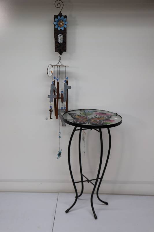 Windchime & Garden Stool