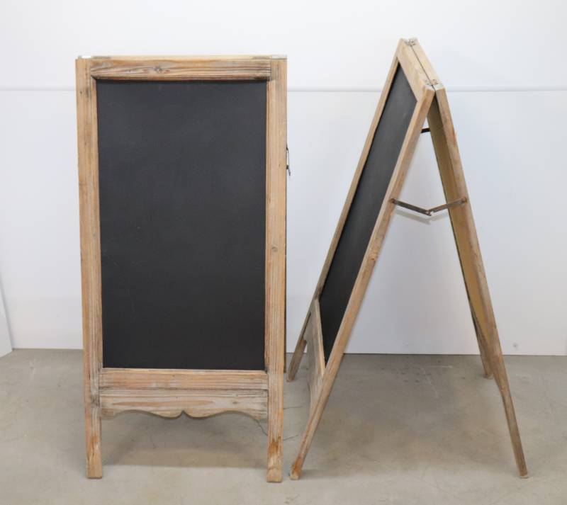 2 Portable Chalk Boards