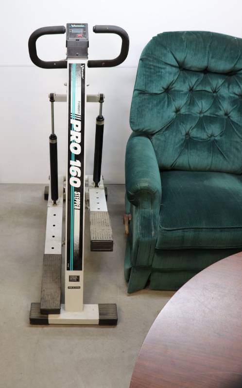Round Table, Recliner & Stair Stepper