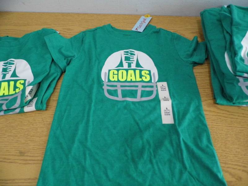 lot 15 image: Lot of 12 Set Goals T Shirts