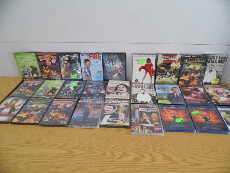 lot 25 image: Lot of DVDs - Blu Rays