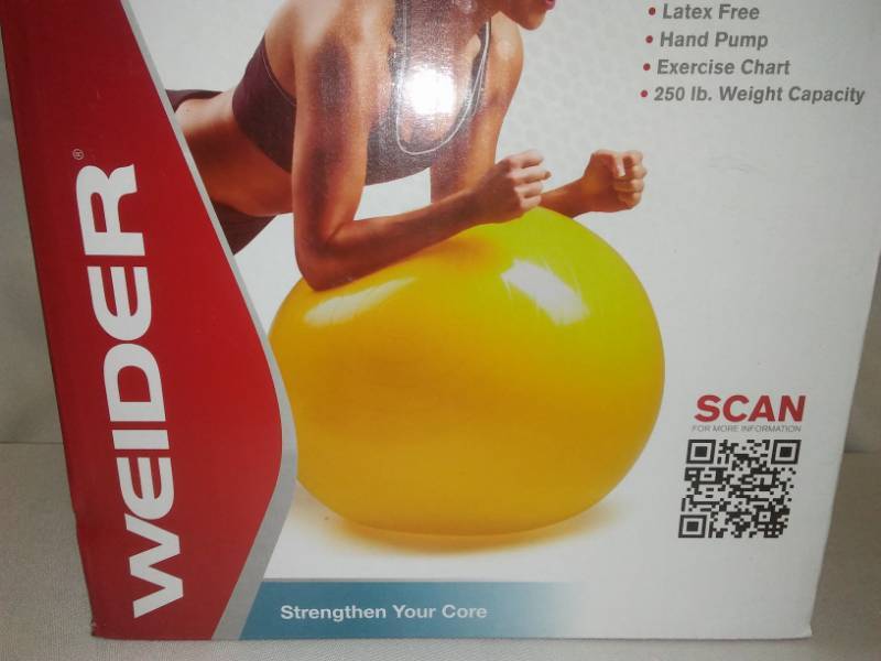 NEW Weider Fitness ball Expansion Sale CHEAP SHIPPING SPEE DEE