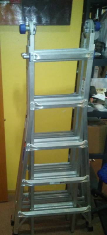 lot 74 image: Werner multi-position ladder - great condition.