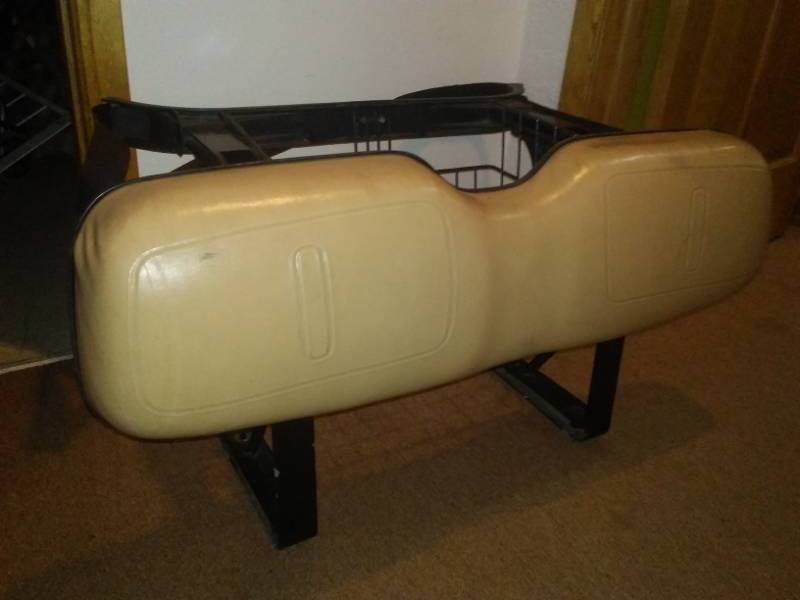 lot 76 image: Golf cart seat back.