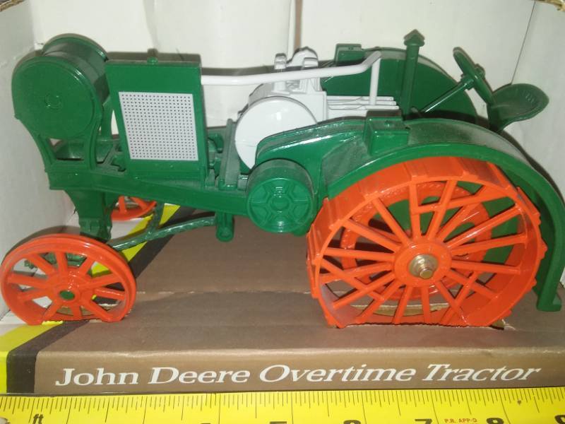 lot 151 image: John Deere Overtime tractor - British Waterloo boy - Ertl.