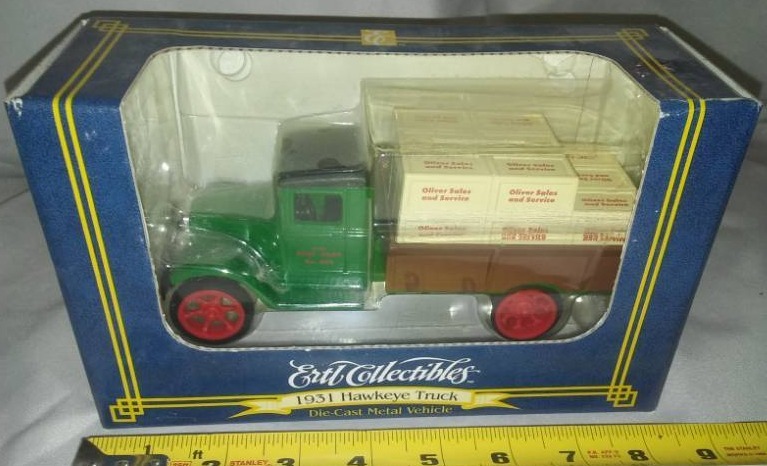 lot 153 image: 1939 Hawkeye Truck Ertl Oliver sales and service truck