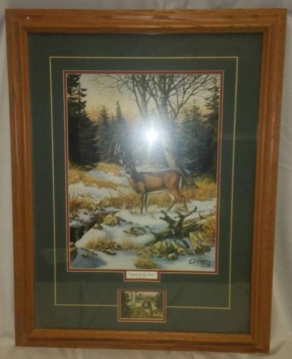 lot 188 image: Derk Hanson Land of the Free, signed 1994 10893500.