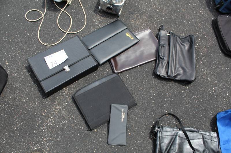 lot 74 image: Portfolio, Expandable File Folder, Business Card Holder