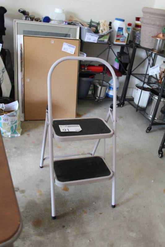 lot 91 image: 2-Step Step Stool