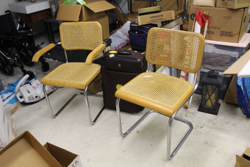lot 182 image: Lot of (8) Kitchen Chairs and Arm Chairs