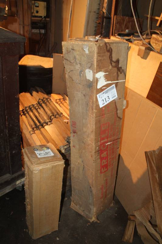 lot 213 image: Lot of (2) Rolls of Fiberglass, Heavy Duty Plastic