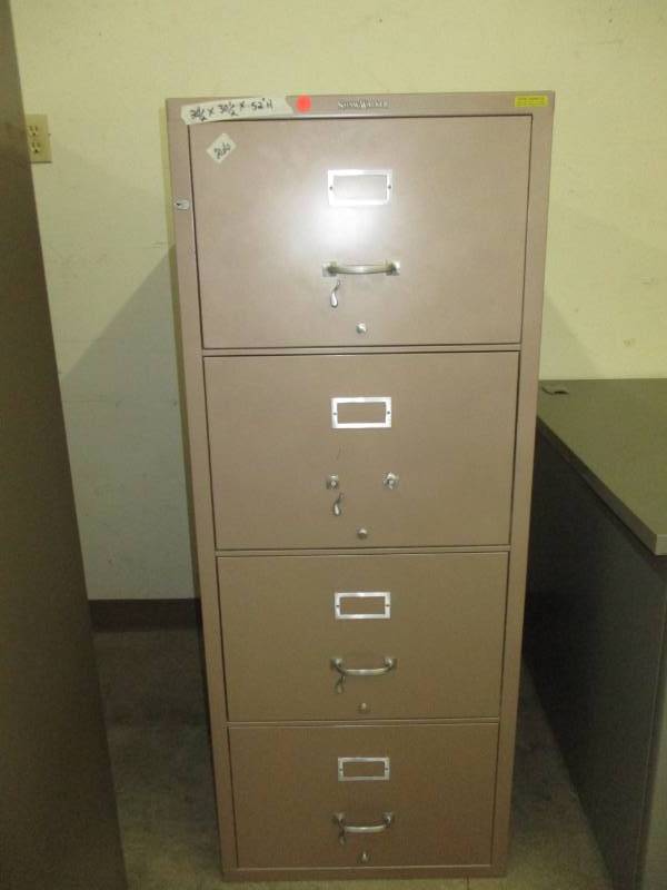 Fireproof Metasl File Cabinet One Handle Broke And It Will Need A