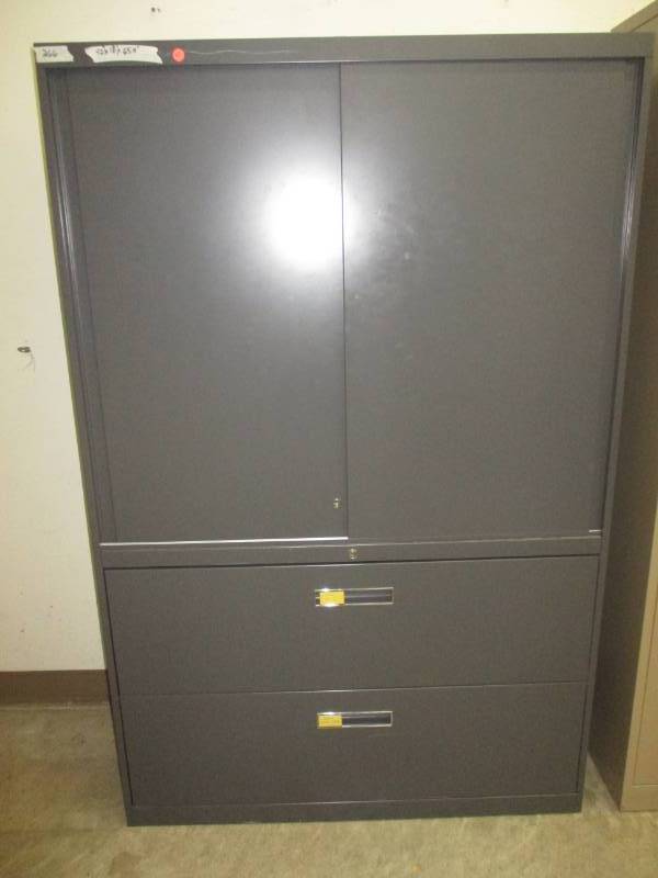 lot 10 image: Commercial Shelves with File Drawers or for storage