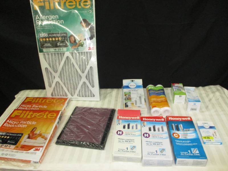 lot 34 image: Various Filters for Humidifiers, Water Softners, Air Purifiers and more