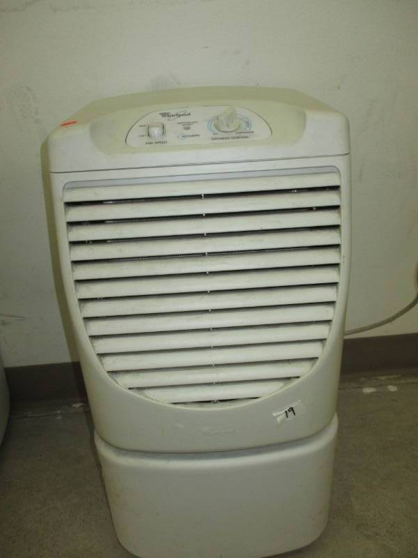 lot 123 image: Whirlpool Dehumidifier