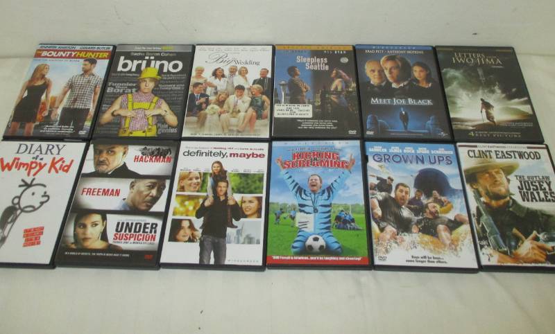 lot 135 image: DVDs