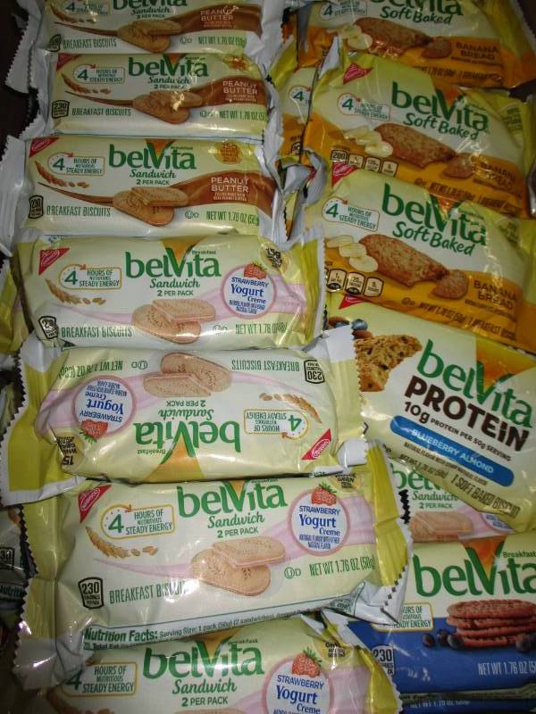 lot 165 image: 42 Bevita Sandwhich cookies