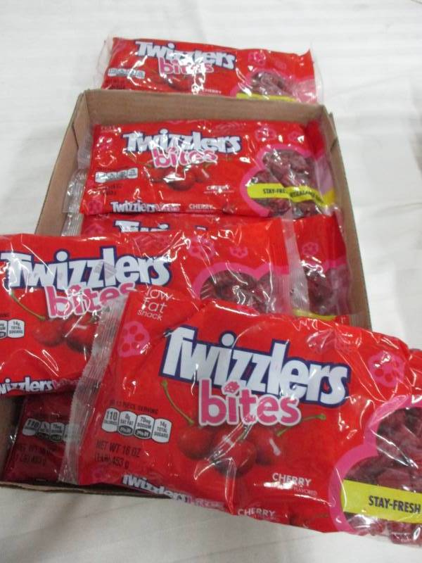 lot 177 image: 6 Large Bags of Twizzler Bites