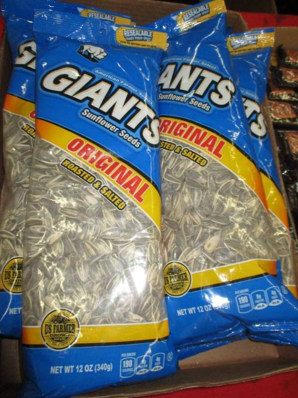 lot 179 image: 7 Big Bags of Giant Sunflower Seeds