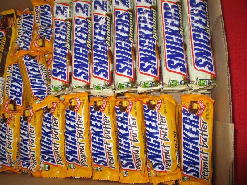 lot 191 image: 46 Variety of Snickers