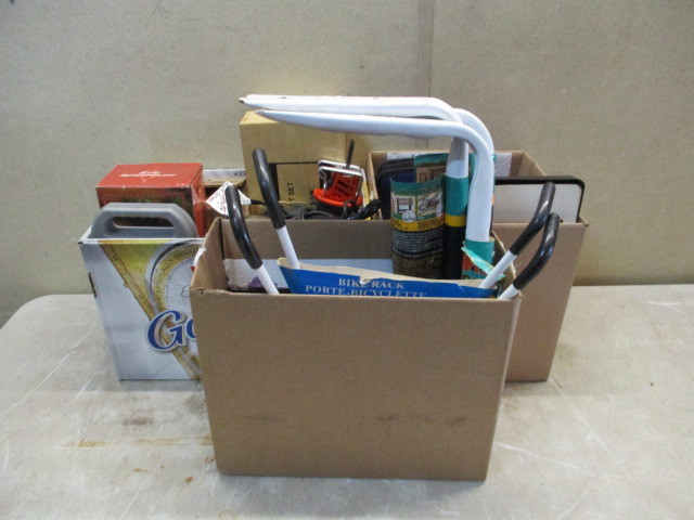lot 4 image: 3 Full Boxes of Tools & Misc