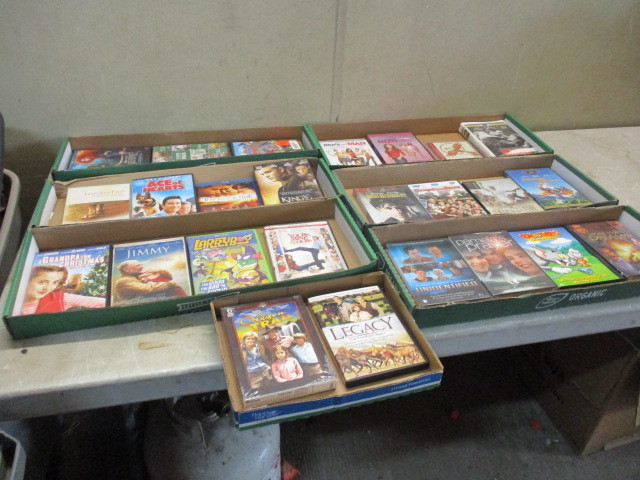 lot 26 image: Movies and DVDs