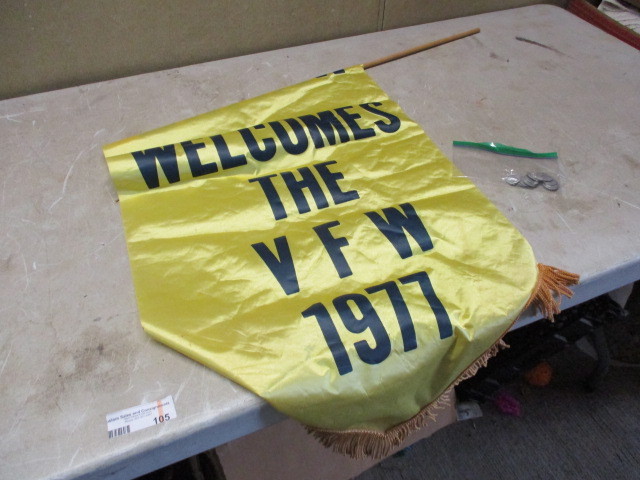 lot 105 image: Banner and Tokens