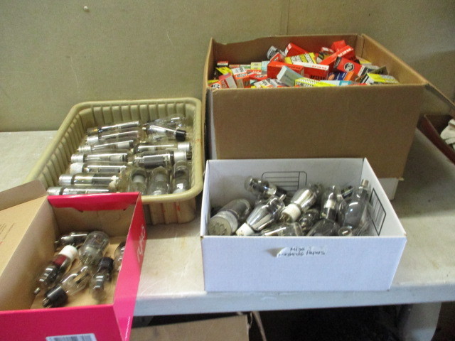 lot 110 image: Vacuum Tubes