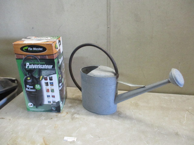 lot 138 image: Watering Can and Sprayer