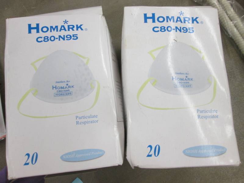 lot 19 image: 2 Packs Homark N95 Masks...