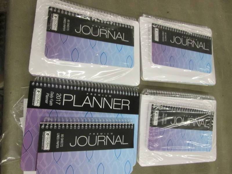 lot 20 image: Lot of 4 Faith Planner Journals...