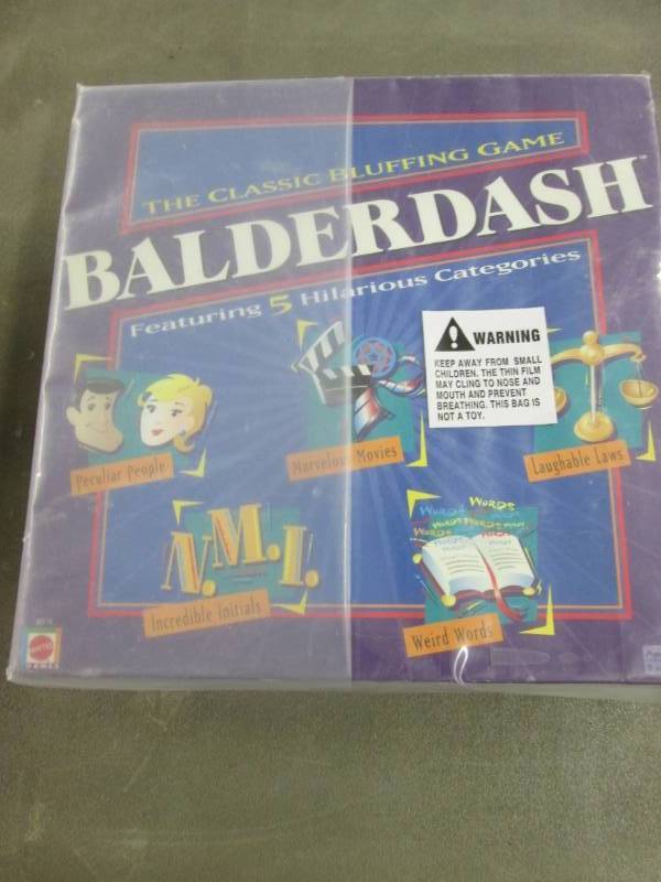 lot 29 image: Balderdash Game...