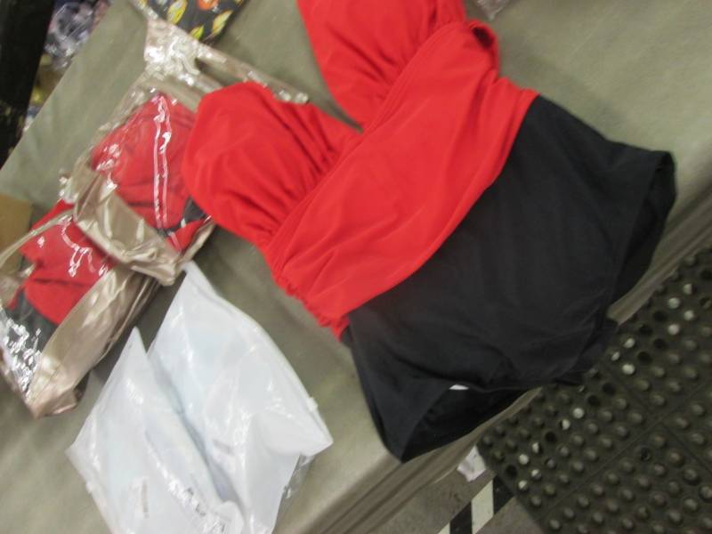 lot 41 image: RedBlack Swimsuits in 3 Sizes, 2 P...