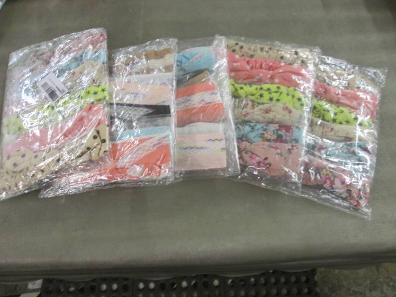 lot 49 image: 5 Packs Infant Headbands...